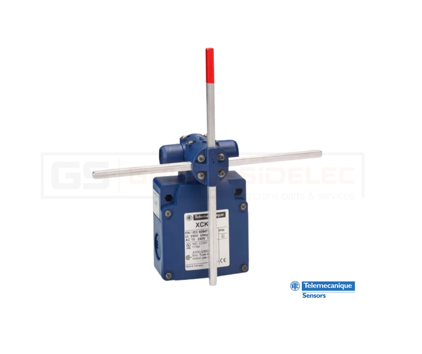 Interruptor de Limite Tipo Cruz – Modelo XCKVR54D1H29 – TELEMECANIQUE